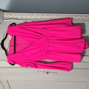 Pink short romper very sexy